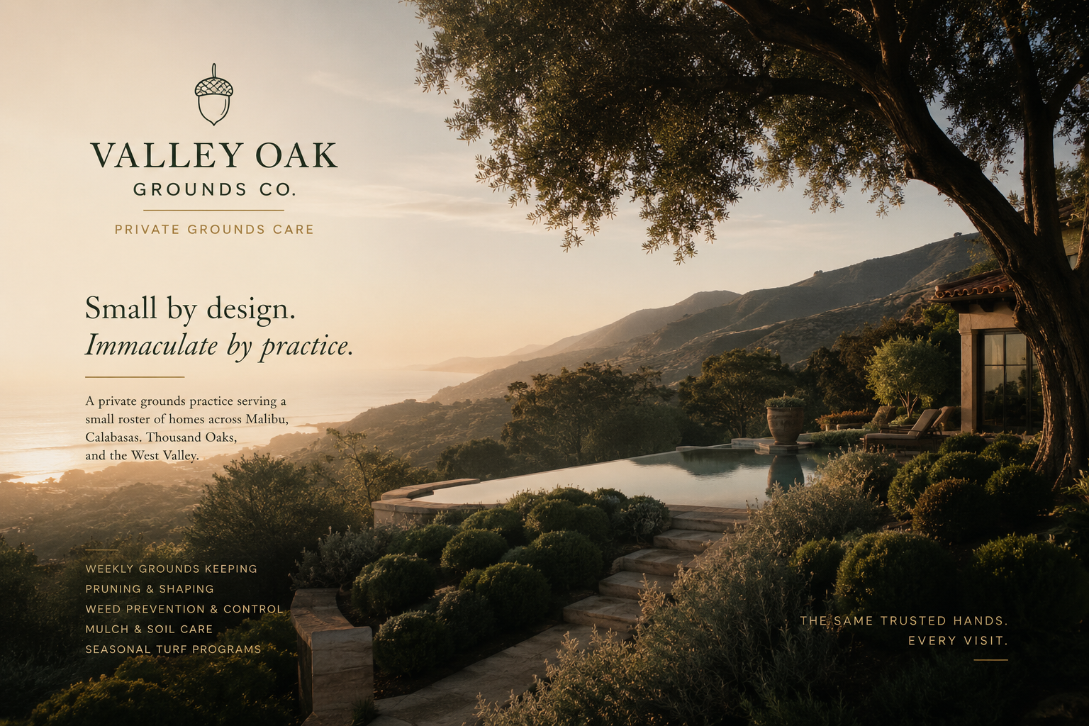 Valley Oak Grounds Co. — Private Grounds Care